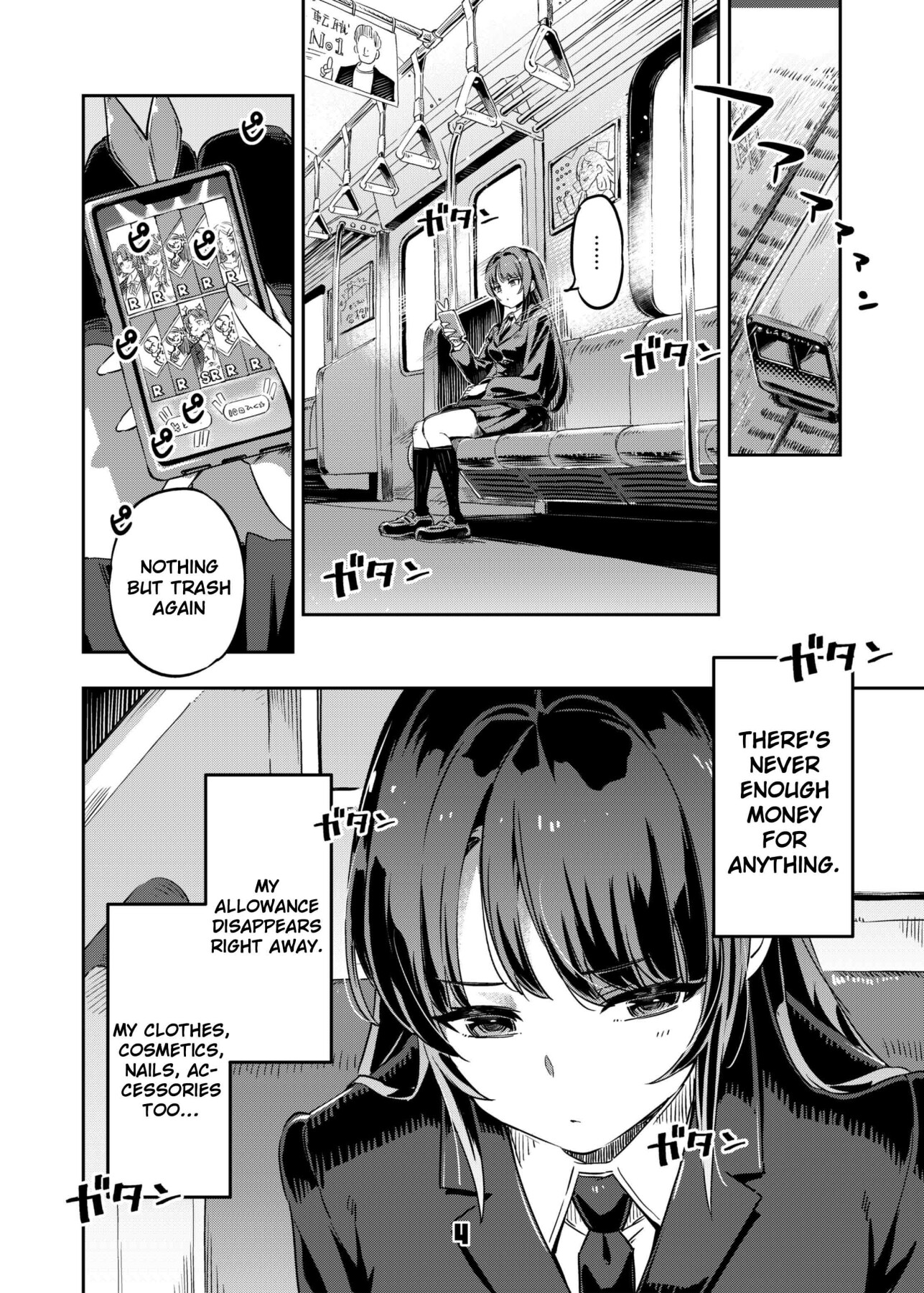 Hentai Manga Comic-In the case of Maita, a girl who engages in "sugar dating" (a type of compensated dating activity), episode 1.-Read-3
